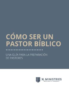 Becoming a Biblical Elder Spanish Front Cover XL Ministries
